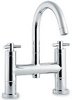 Ultra Aspect Bath filler with small swivel spout.