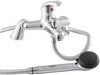 Loop Single lever bath shower mixer including kit