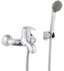 Allure Single lever wall mounted bath shower mixer