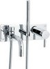 Tec Single Lever Wall mounted bath shower mixer + shower kit