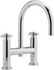 Hudson Reed Tec Cross head Bath Filler with Swivel Spout.