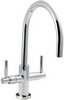 Hudson Reed Kitchen Kitchen Faucet With Large Spout & Lever Handles.
