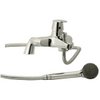 Ultra Surf Single lever deck mounted bath shower mixer.