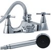 Ultra Riva Bath shower mixer faucet including kit
