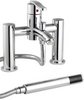 Ultra Rossi Bath Shower Mixer Faucet With Shower Kit.