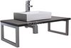 Ultra Vanity Sets Vanity Shelf & Rectangular Basin 1200mm (Ebony Brown).