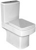 XPress Cube Modern Toilet With Push Flush Cistern & Seat.