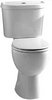 Xpress Assist Raised Toilet With Push Flush Cistern & Seat.